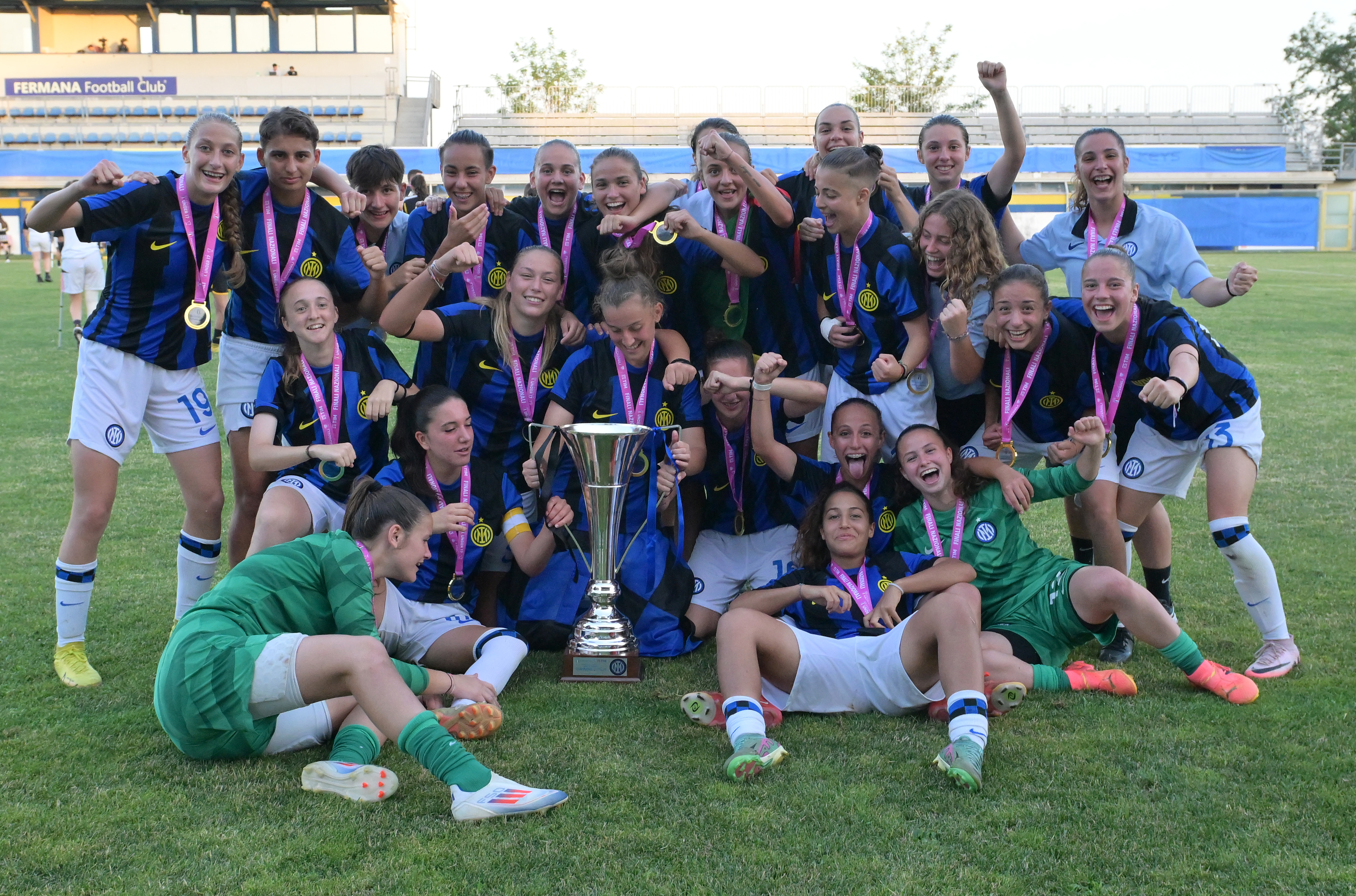 L'Inter campione d'Italia U17 femminile
